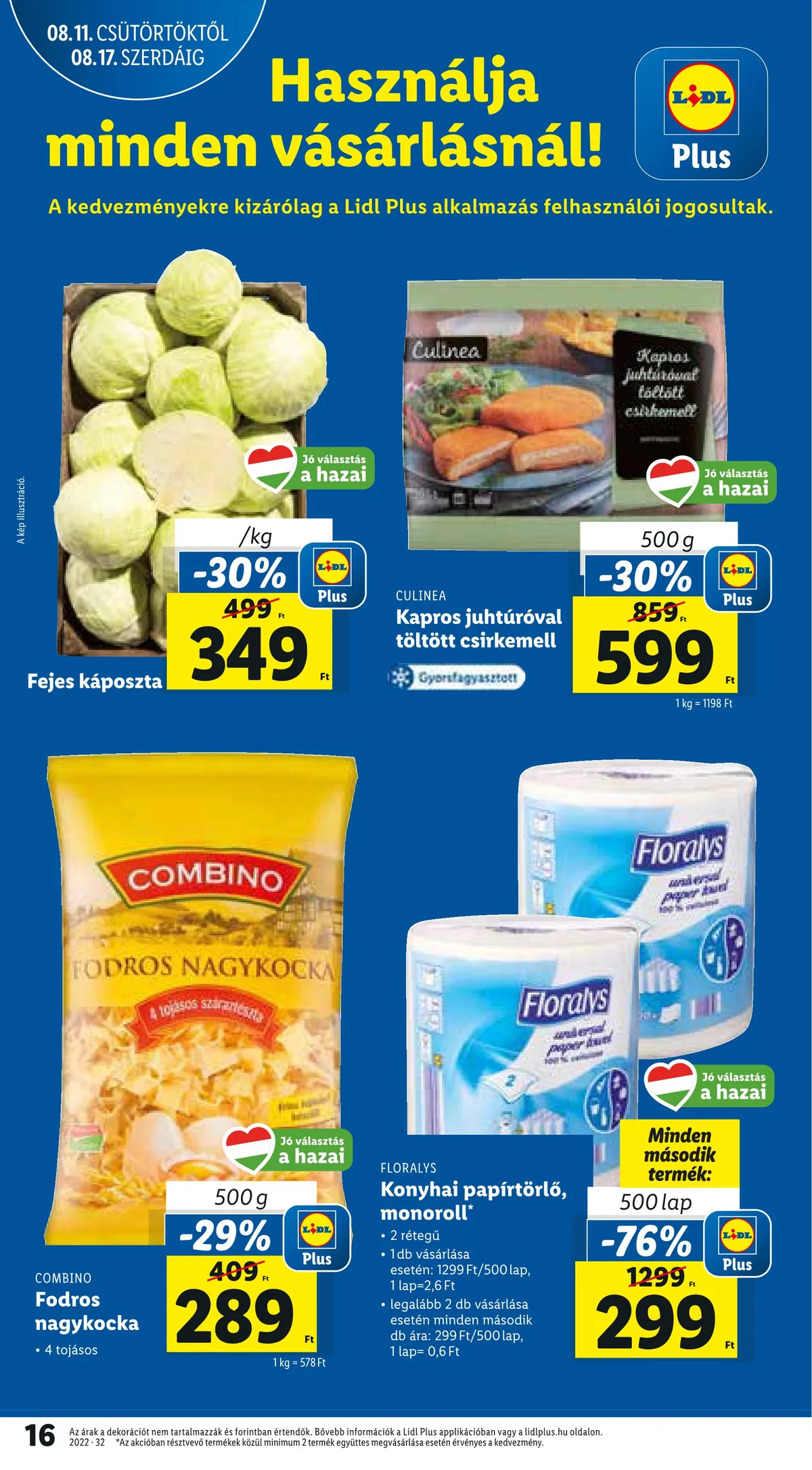 Lidl akciós újság 08.11–08.17 – 16. oldal