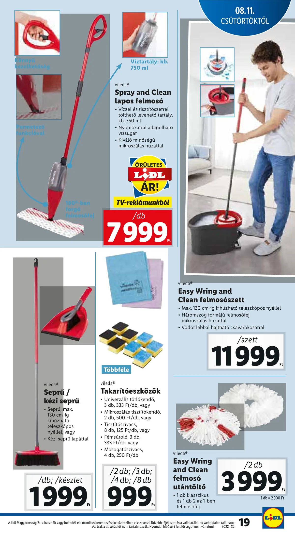 Lidl akciós újság 08.11–08.17 – 19. oldal