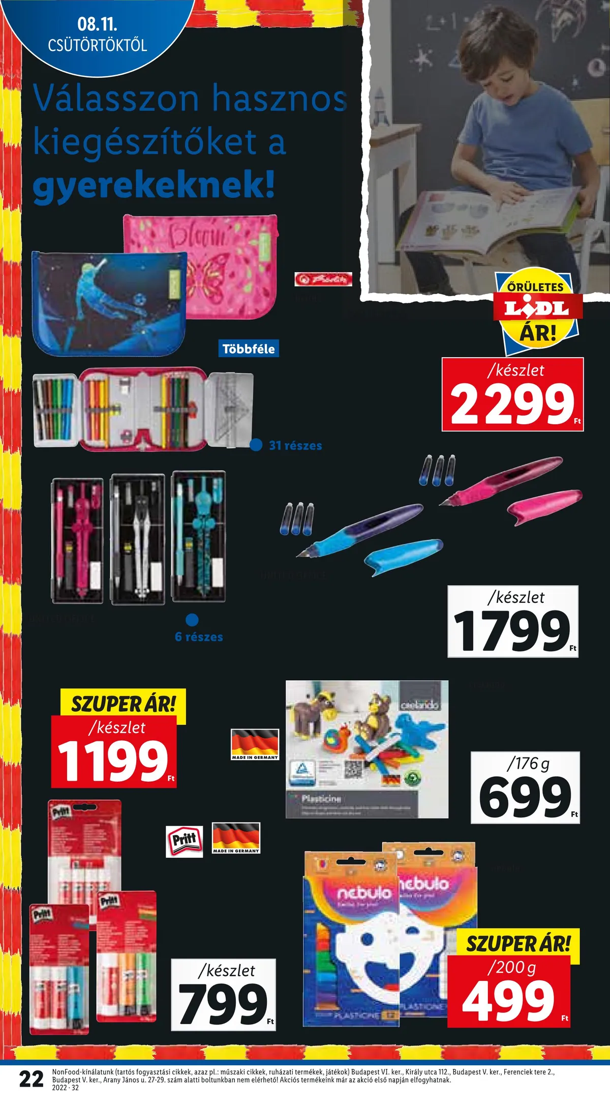 Lidl akciós újság 08.11–08.17 – 22. oldal