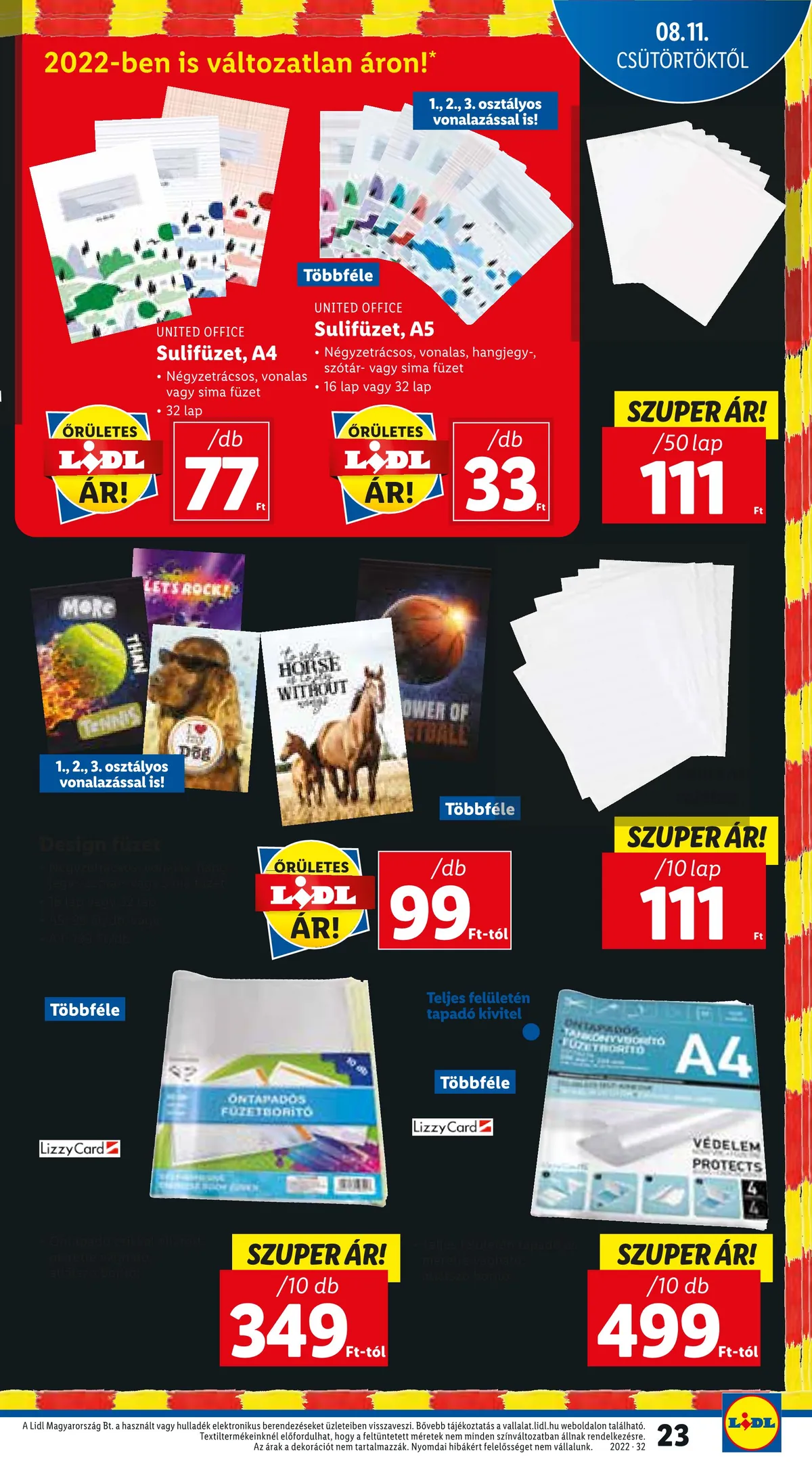Lidl akciós újság 08.11–08.17 – 23. oldal