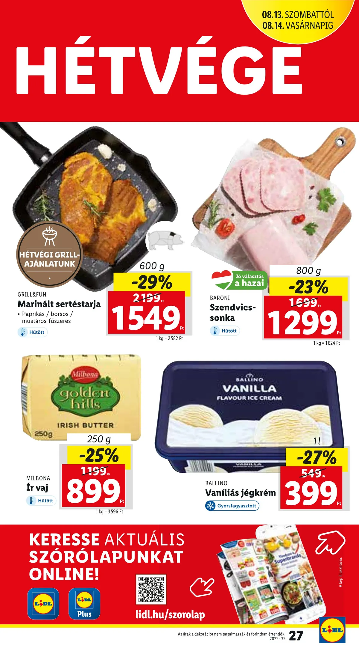 Lidl akciós újság 08.11–08.17 – 27. oldal