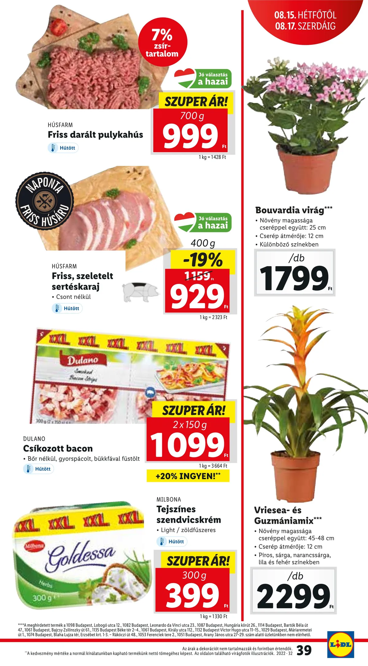 Lidl akciós újság 08.11–08.17 – 39. oldal