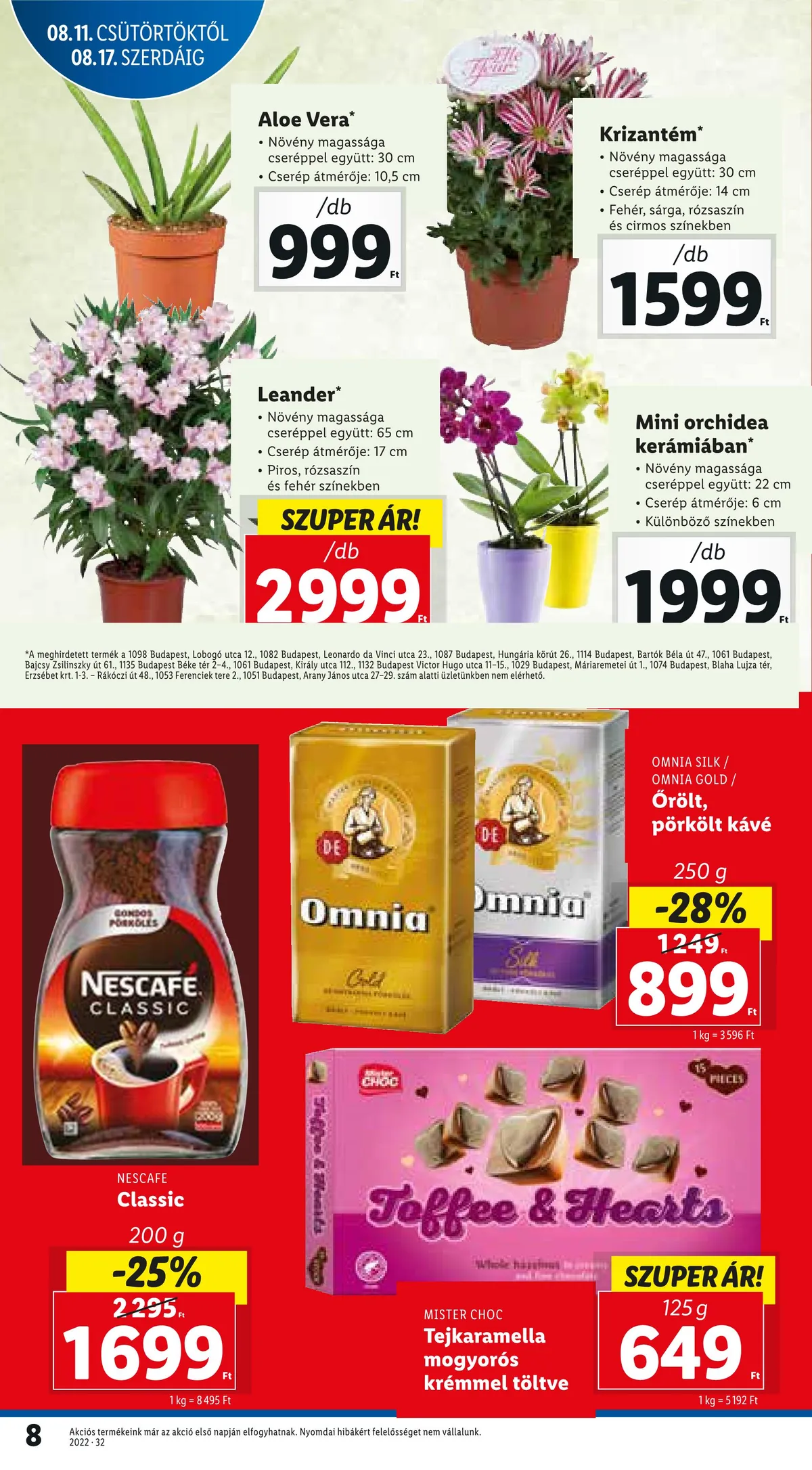 Lidl akciós újság 08.11–08.17 – 8. oldal
