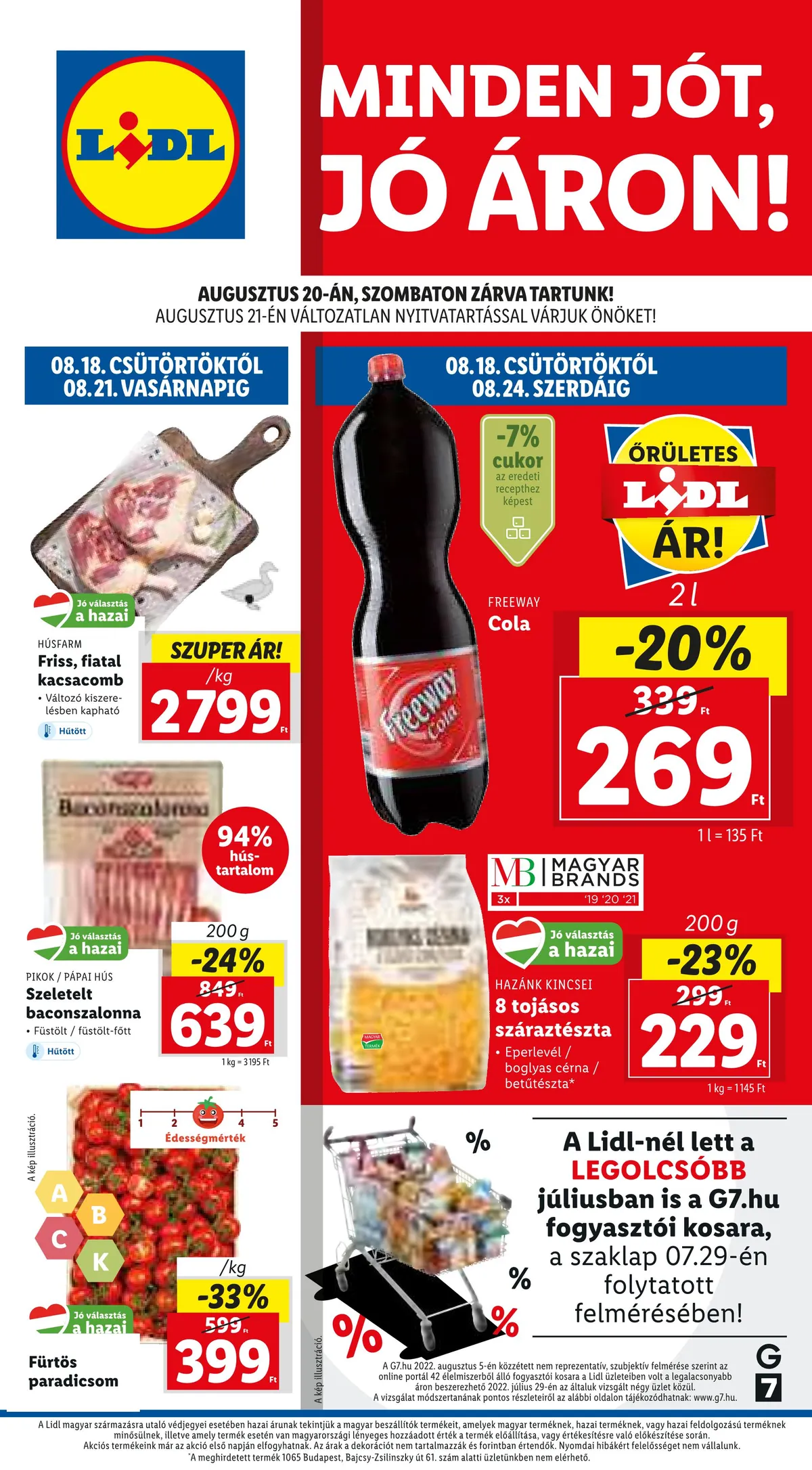 Lidl akciós újság 08.18–08.24