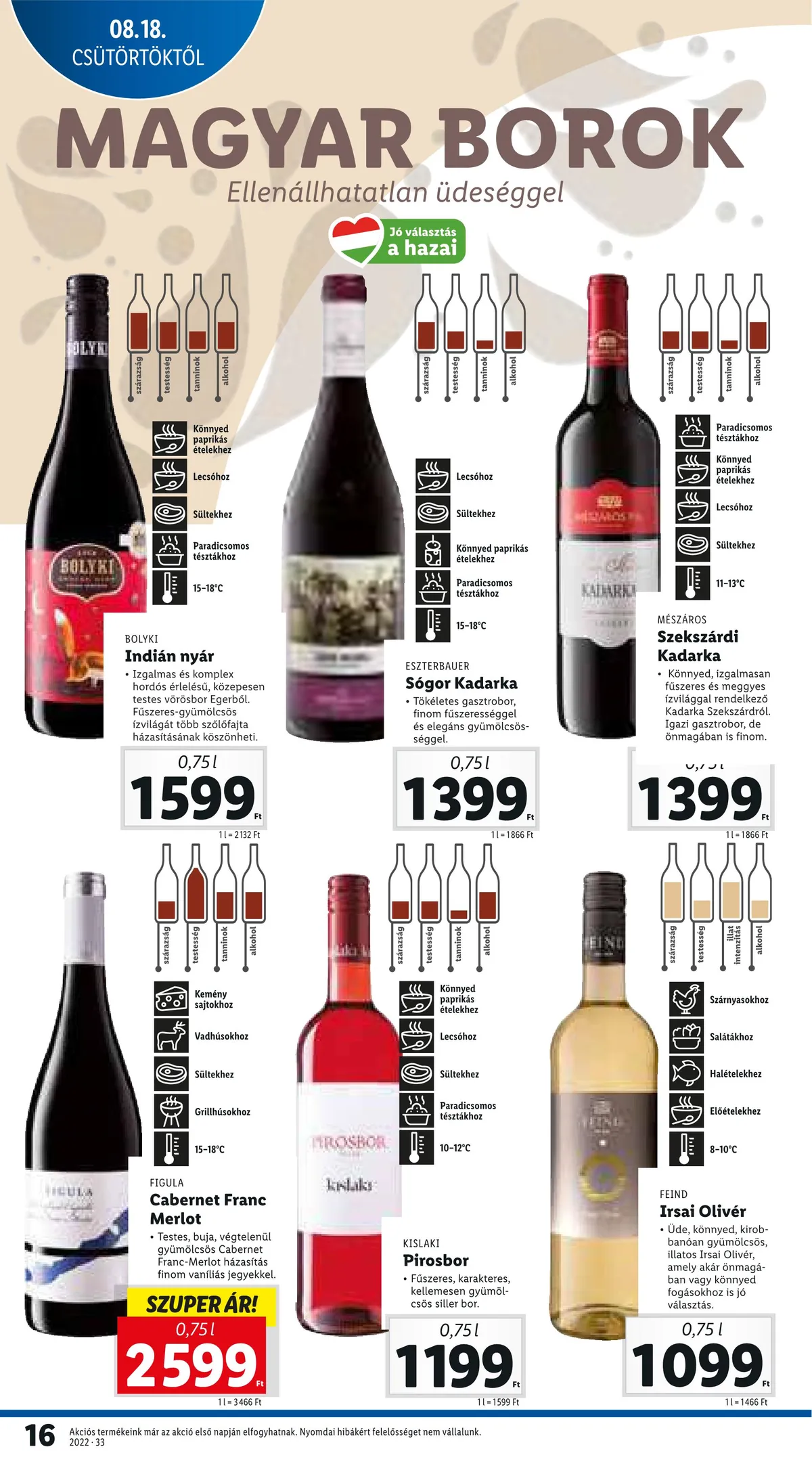 Lidl akciós újság 08.18–08.24 – 16. oldal