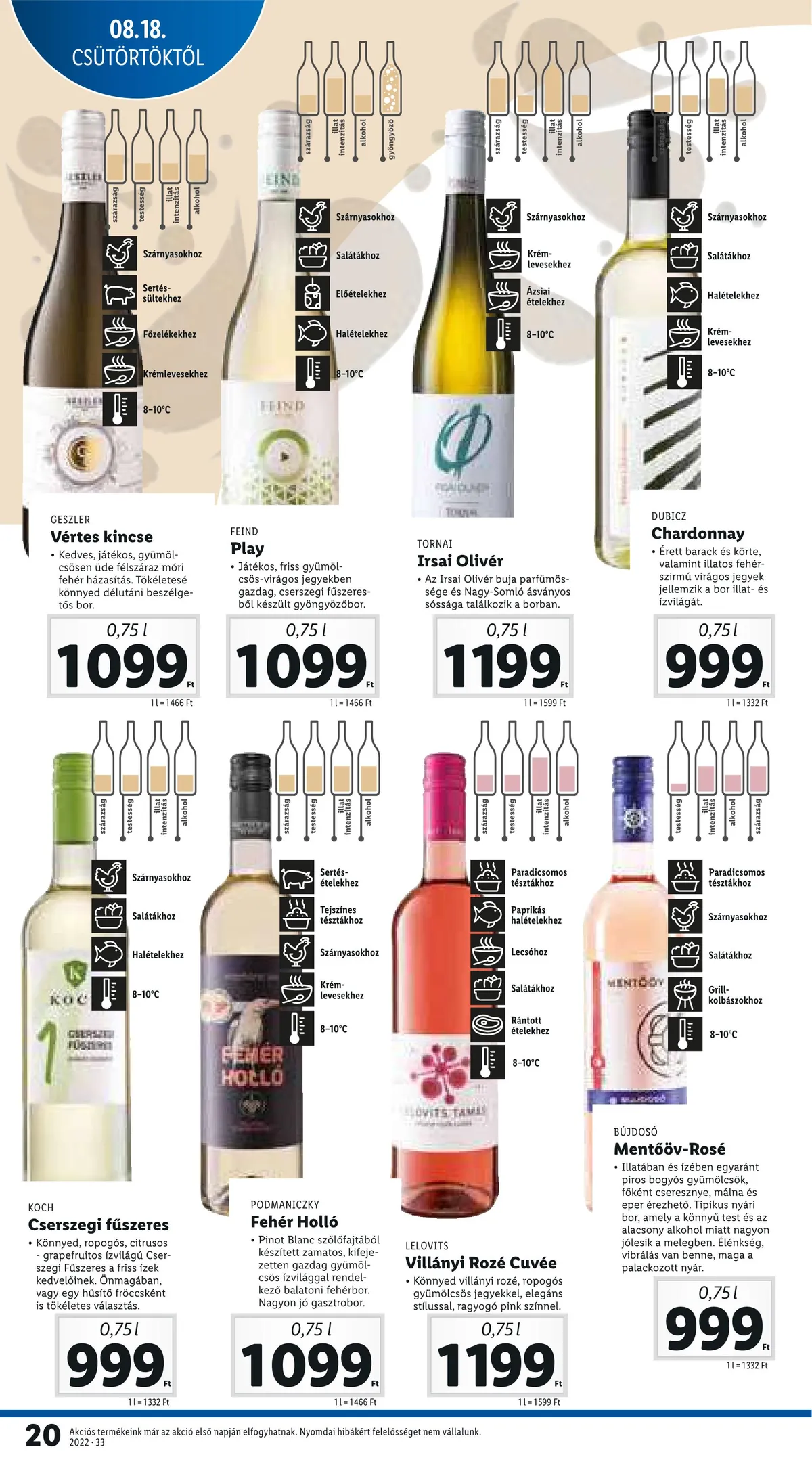 Lidl akciós újság 08.18–08.24 – 20. oldal