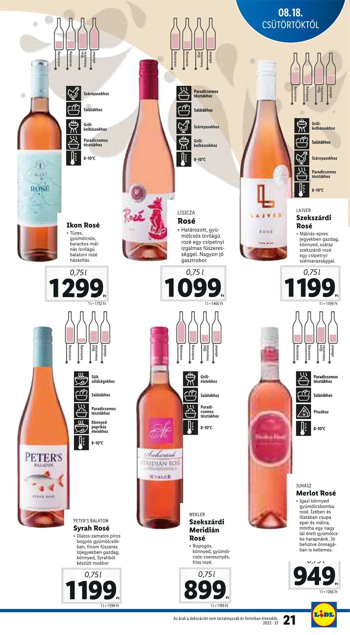 Lidl akciós újság 08.18–08.24 – 21. oldal