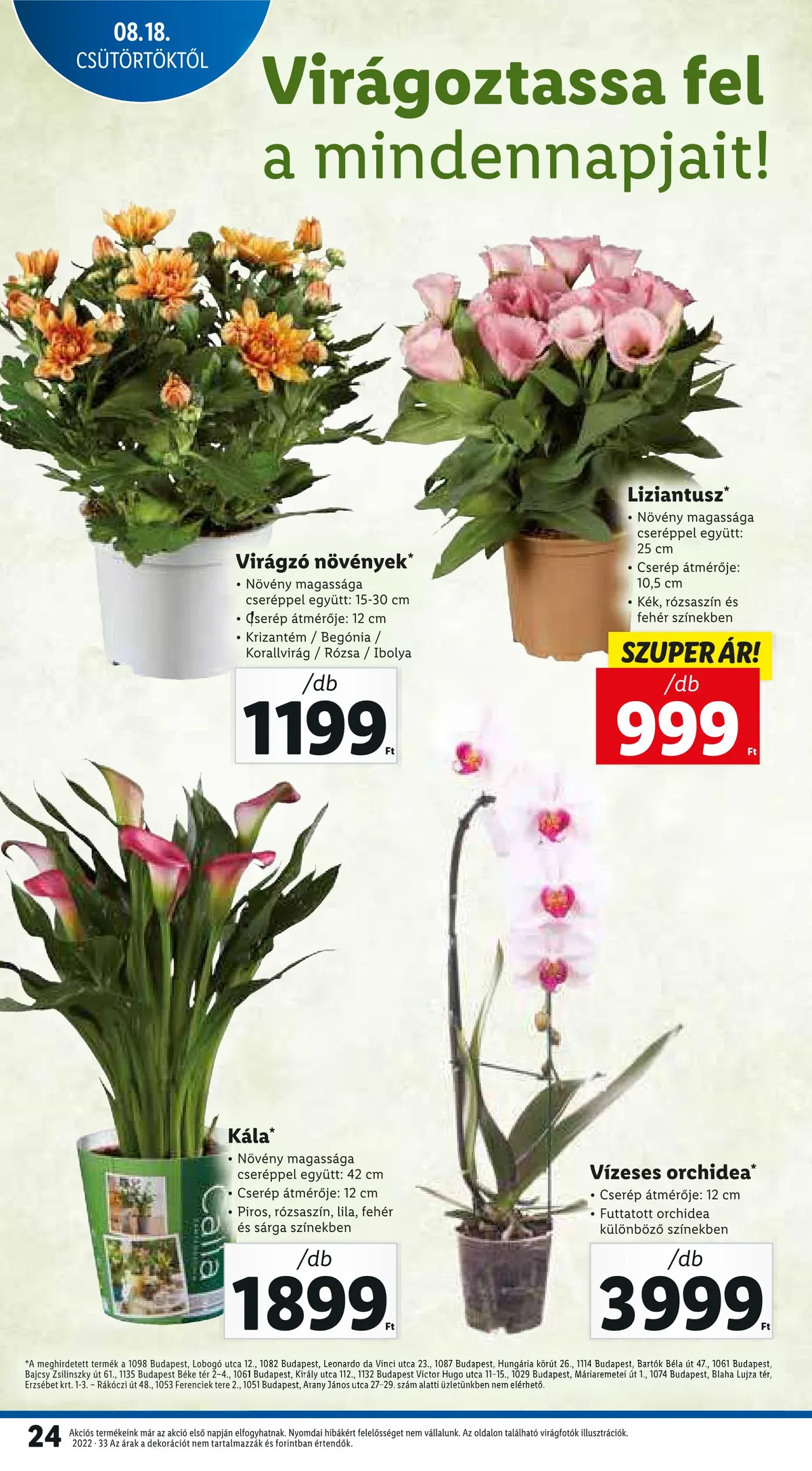 Lidl akciós újság 08.18–08.24 – 24. oldal
