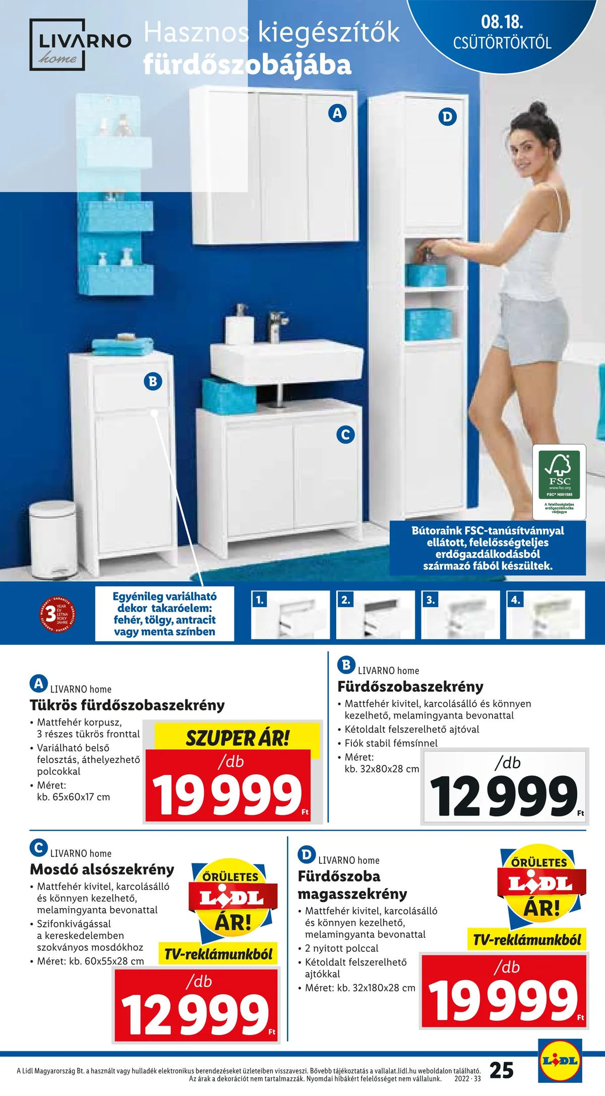 Lidl akciós újság 08.18–08.24 – 25. oldal
