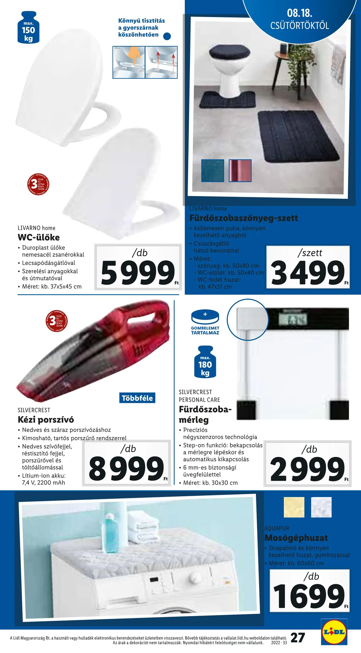 Lidl akciós újság 08.18–08.24 – 27. oldal