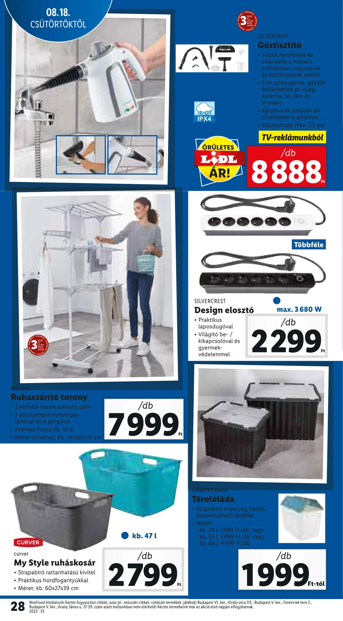 Lidl akciós újság 08.18–08.24 – 28. oldal