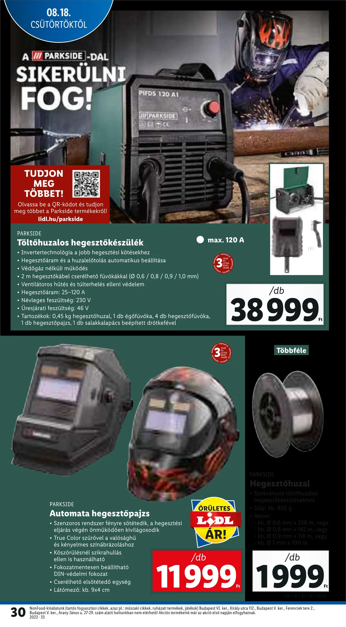Lidl akciós újság 08.18–08.24 – 30. oldal