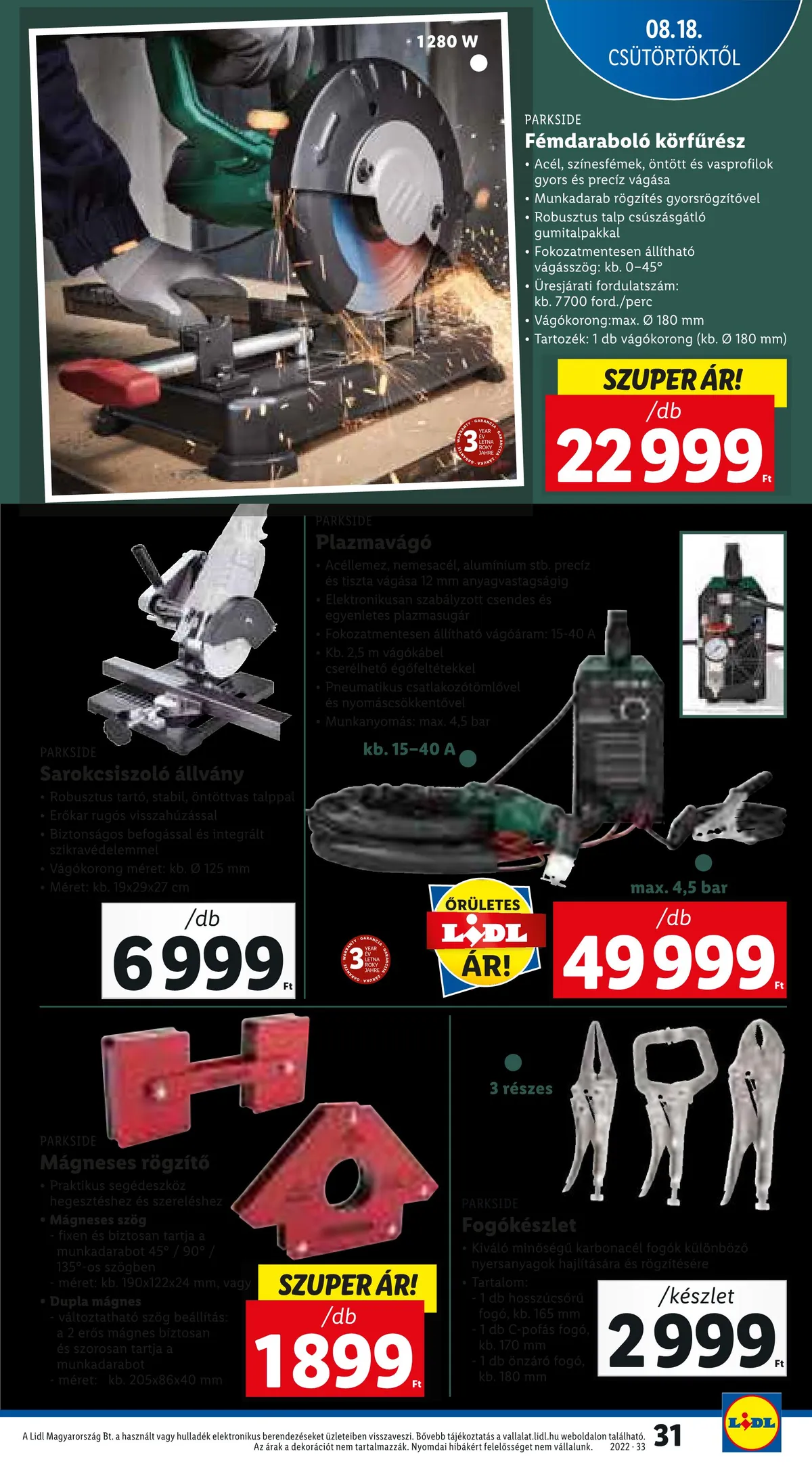 Lidl akciós újság 08.18–08.24 – 31. oldal