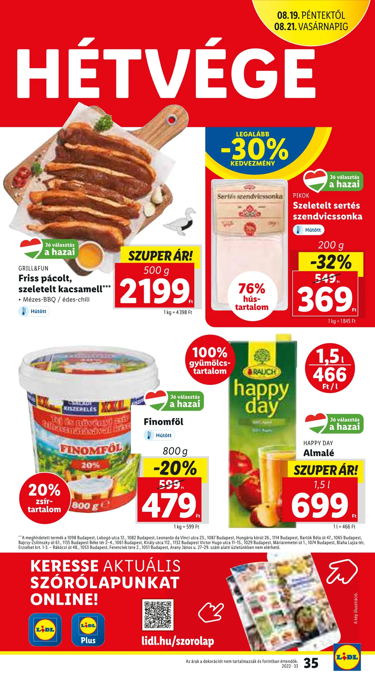 Lidl akciós újság 08.18–08.24 – 35. oldal