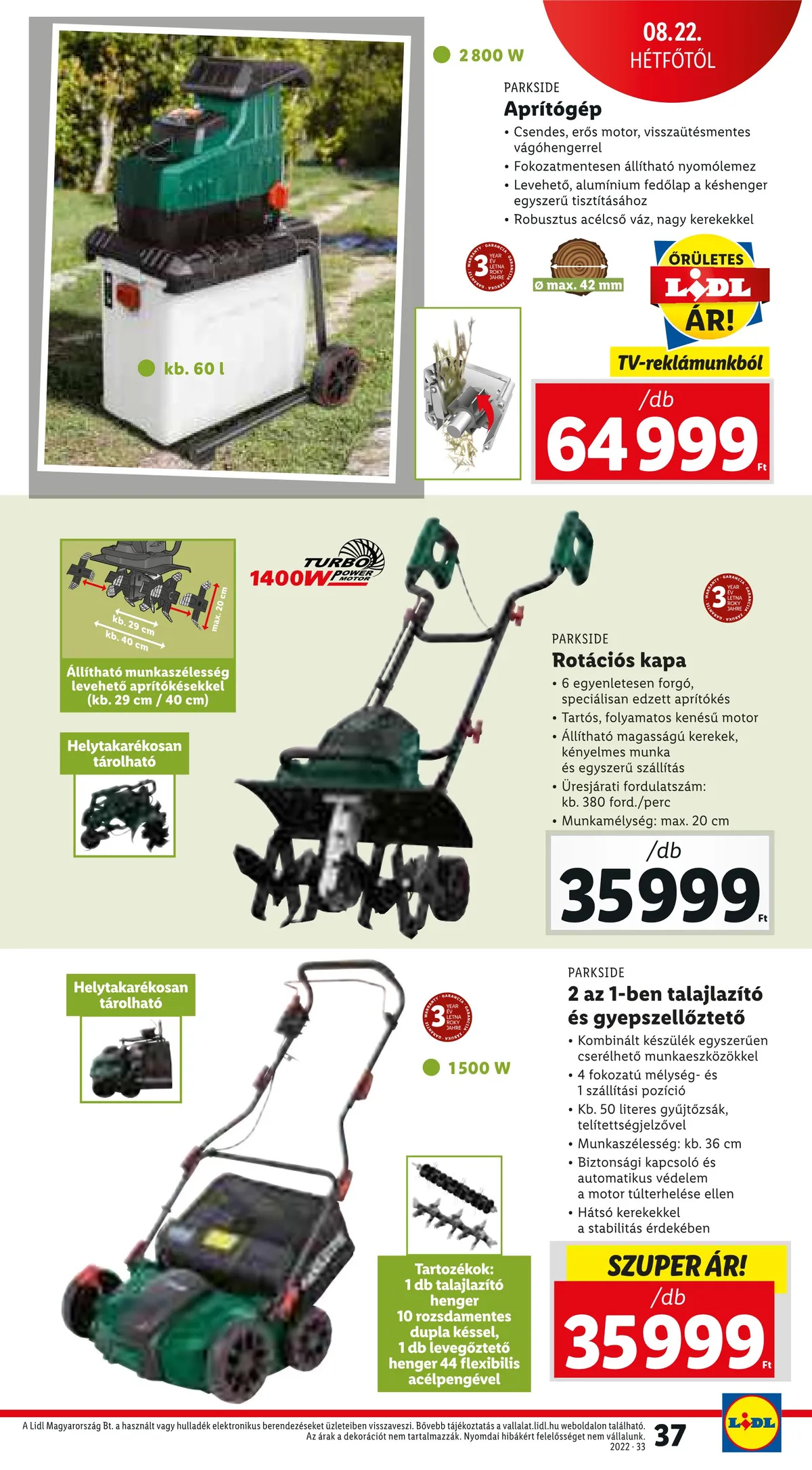 Lidl akciós újság 08.18–08.24 – 37. oldal