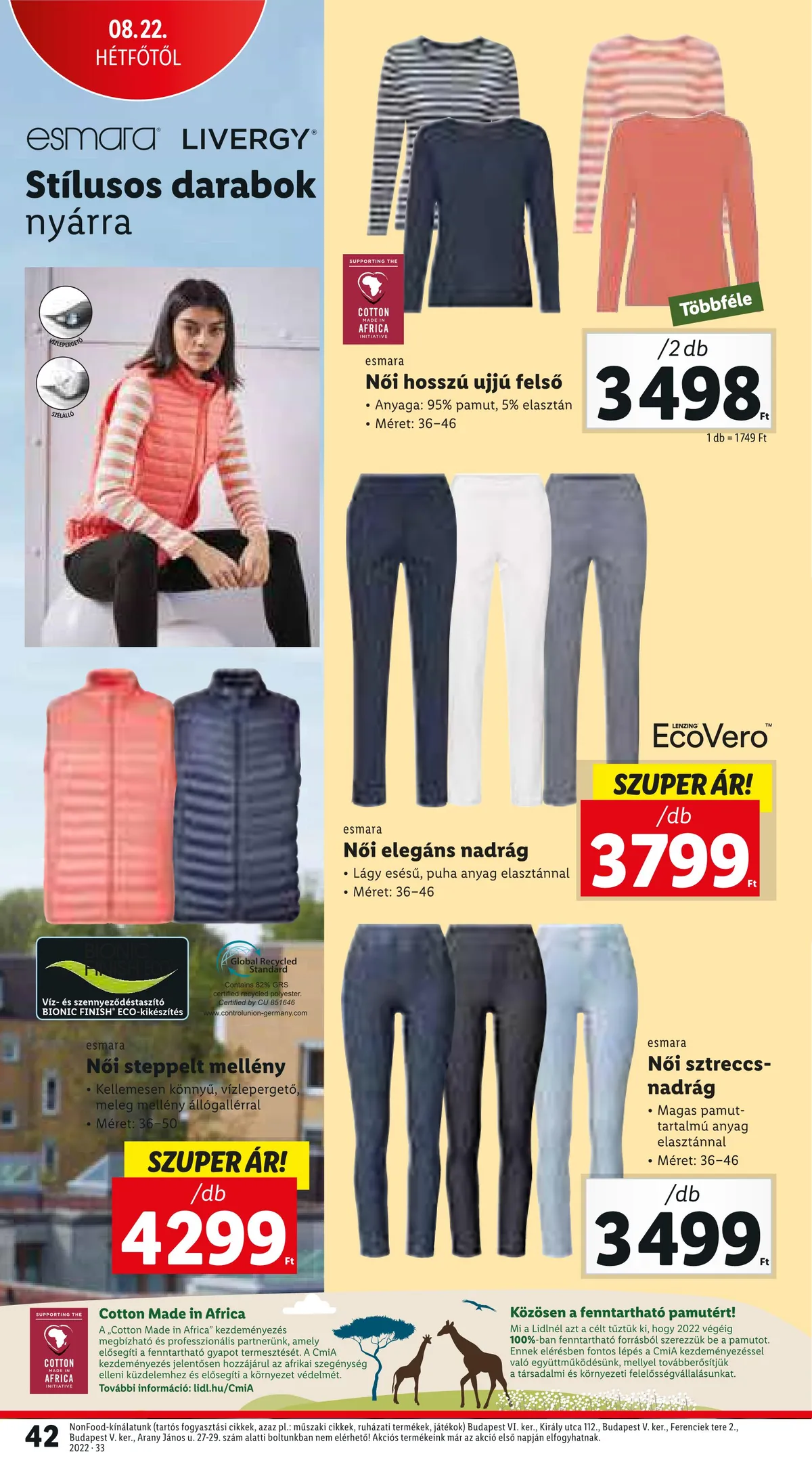 Lidl akciós újság 08.18–08.24 – 42. oldal