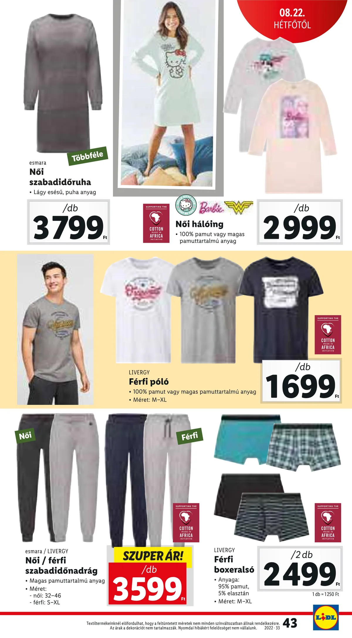 Lidl akciós újság 08.18–08.24 – 43. oldal