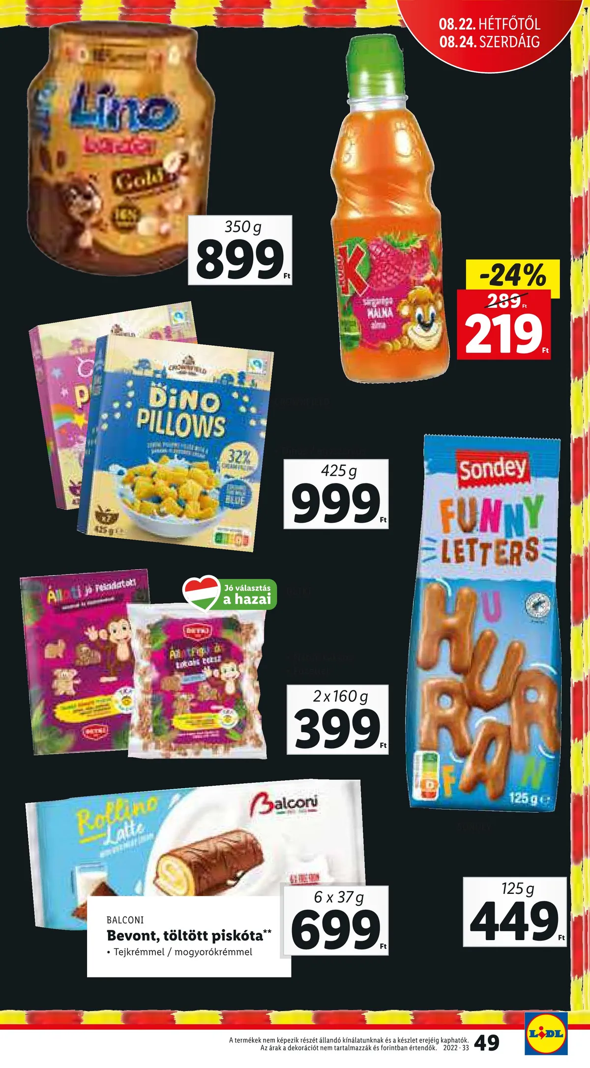 Lidl akciós újság 08.18–08.24 – 49. oldal