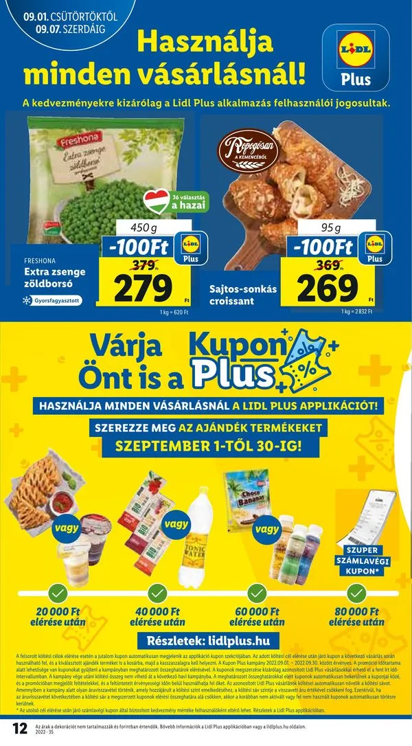 Lidl akciós újság 09.01–09.07 – 12. oldal