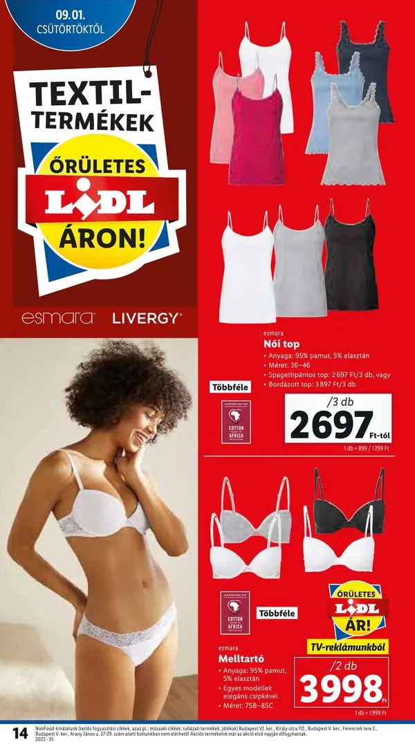 Lidl akciós újság 09.01–09.07 – 14. oldal