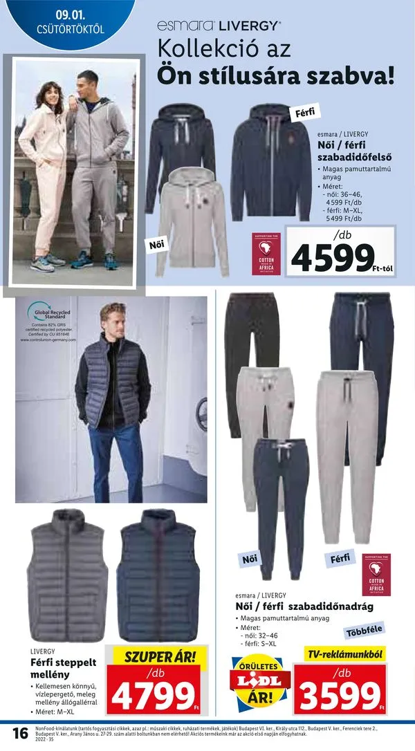Lidl akciós újság 09.01–09.07 – 16. oldal