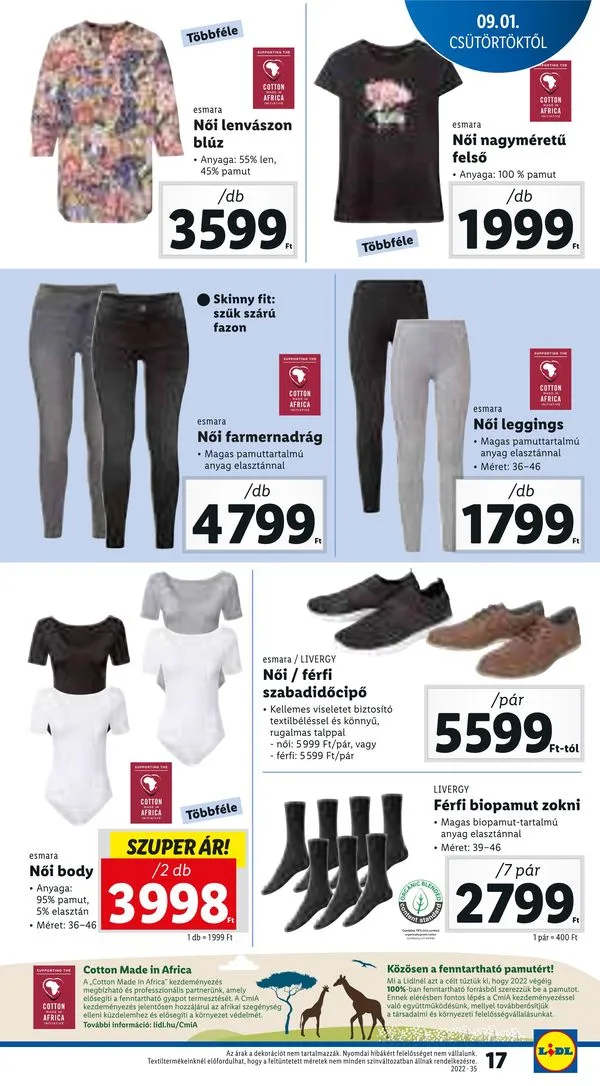Lidl akciós újság 09.01–09.07 – 17. oldal