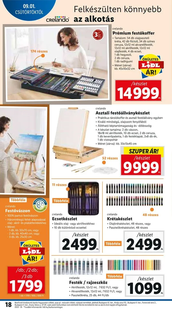 Lidl akciós újság 09.01–09.07 – 18. oldal