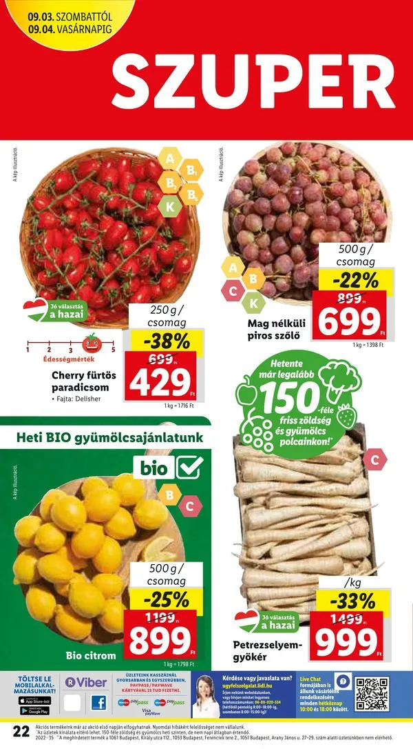 Lidl akciós újság 09.01–09.07 – 22. oldal