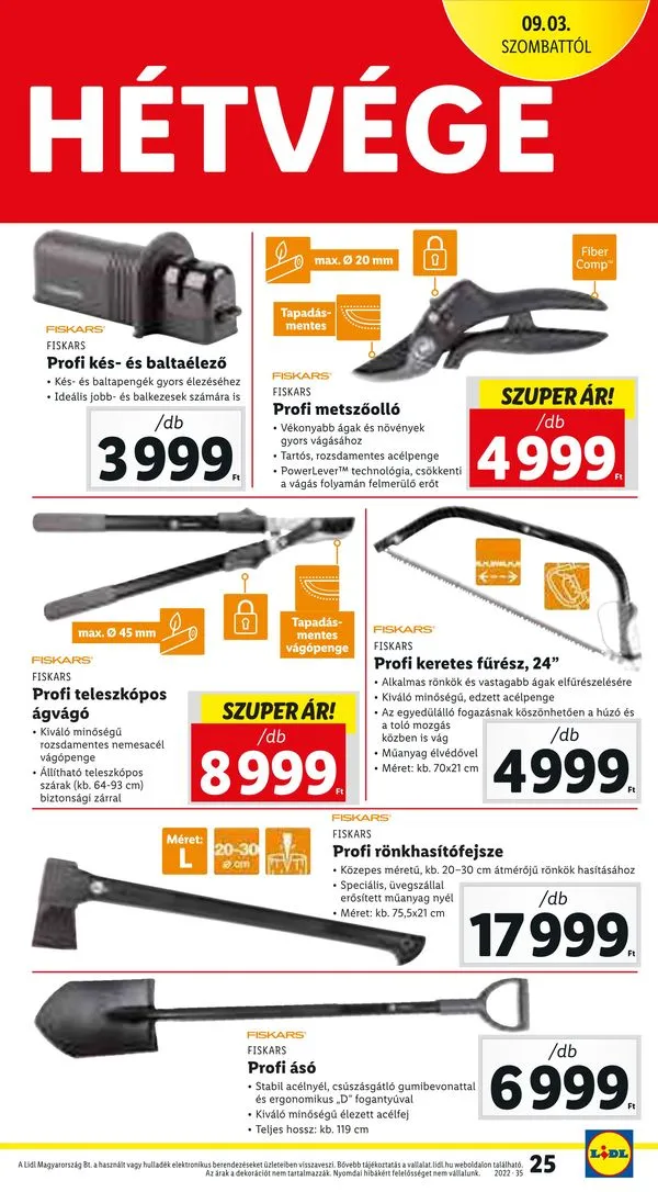 Lidl akciós újság 09.01–09.07 – 25. oldal