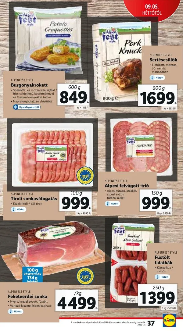 Lidl akciós újság 09.01–09.07 – 37. oldal