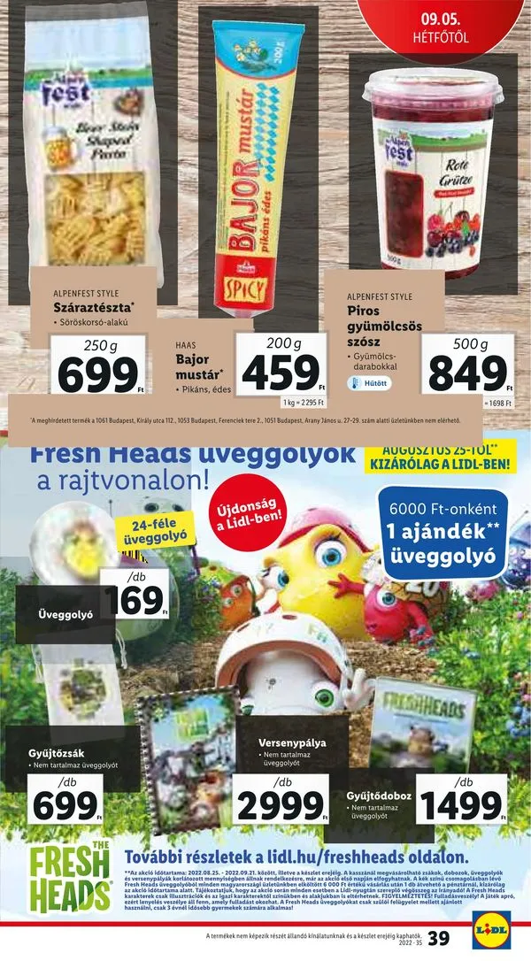 Lidl akciós újság 09.01–09.07 – 39. oldal
