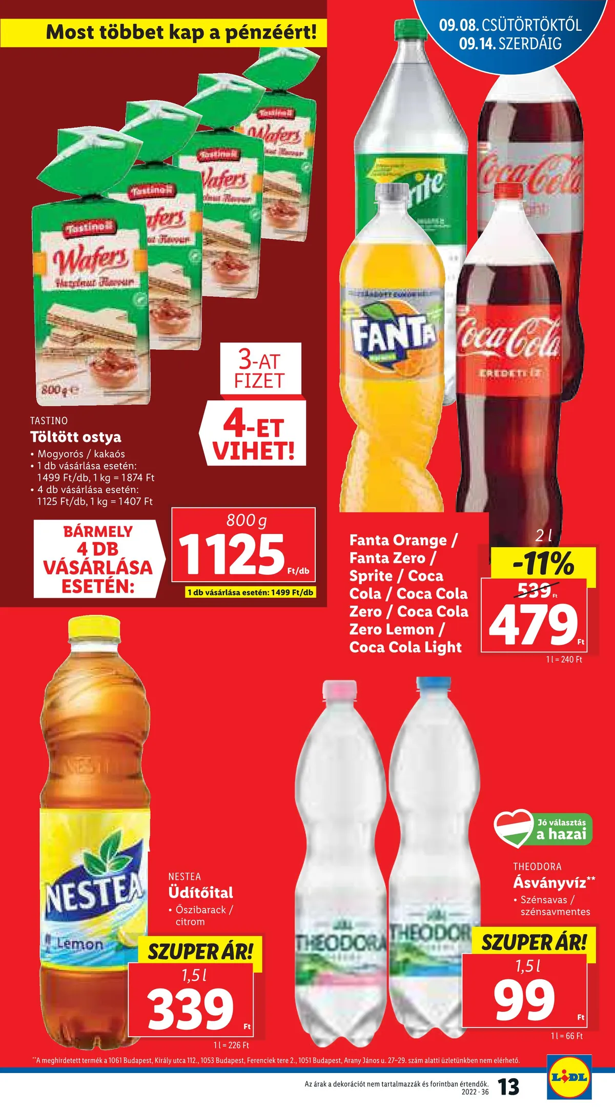 Lidl akciós újság 09.08–09.14 – 13. oldal