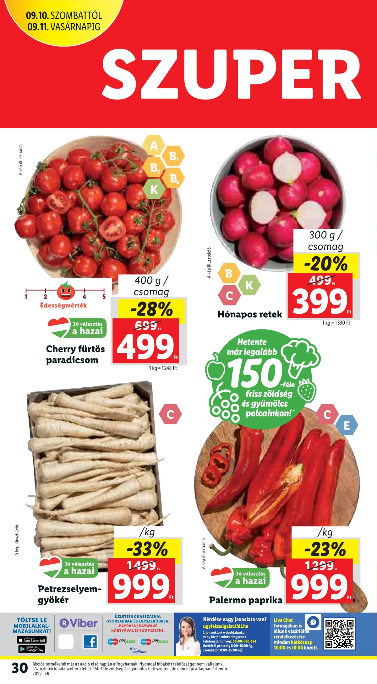 Lidl akciós újság 09.08–09.14 – 30. oldal