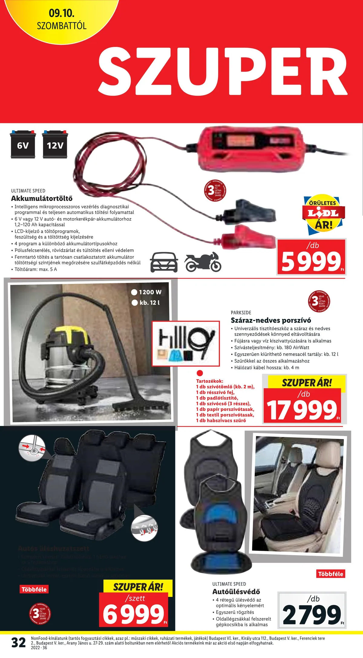 Lidl akciós újság 09.08–09.14 – 32. oldal