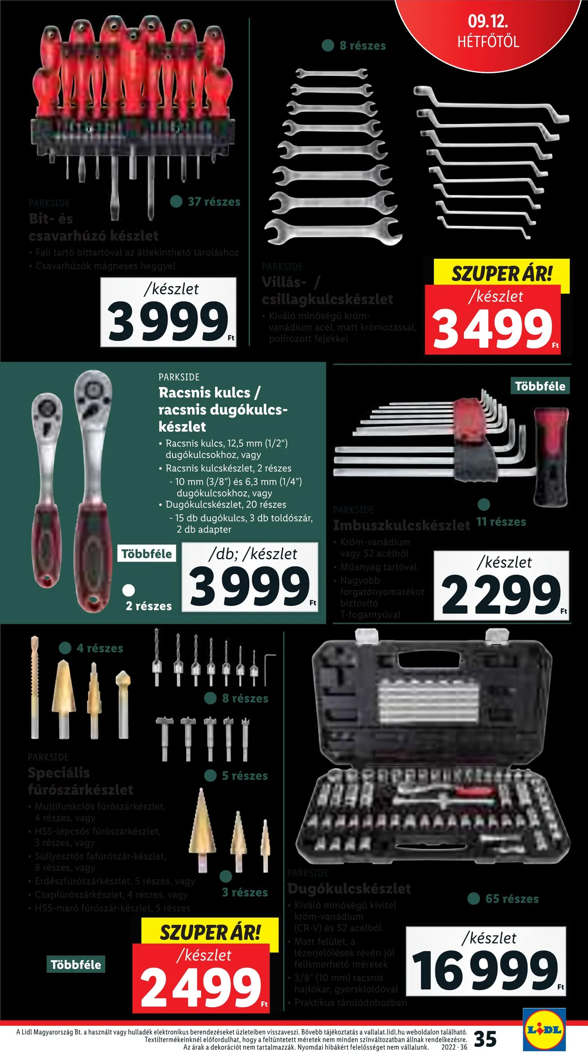 Lidl akciós újság 09.08–09.14 – 35. oldal