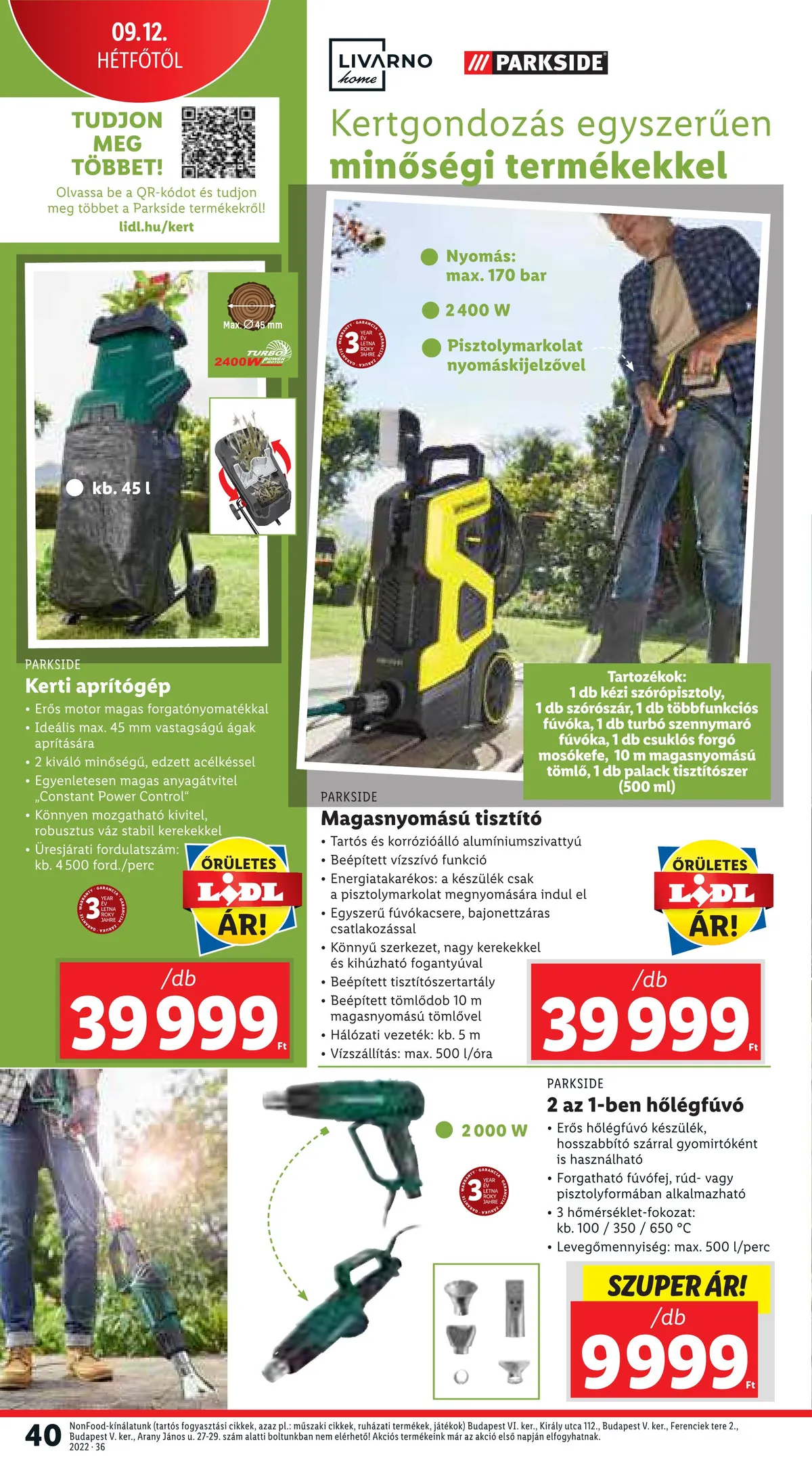 Lidl akciós újság 09.08–09.14 – 40. oldal