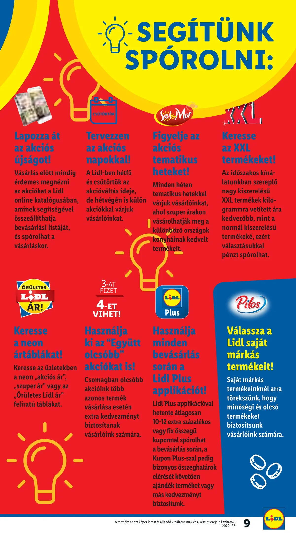 Lidl akciós újság 09.08–09.14 – 9. oldal