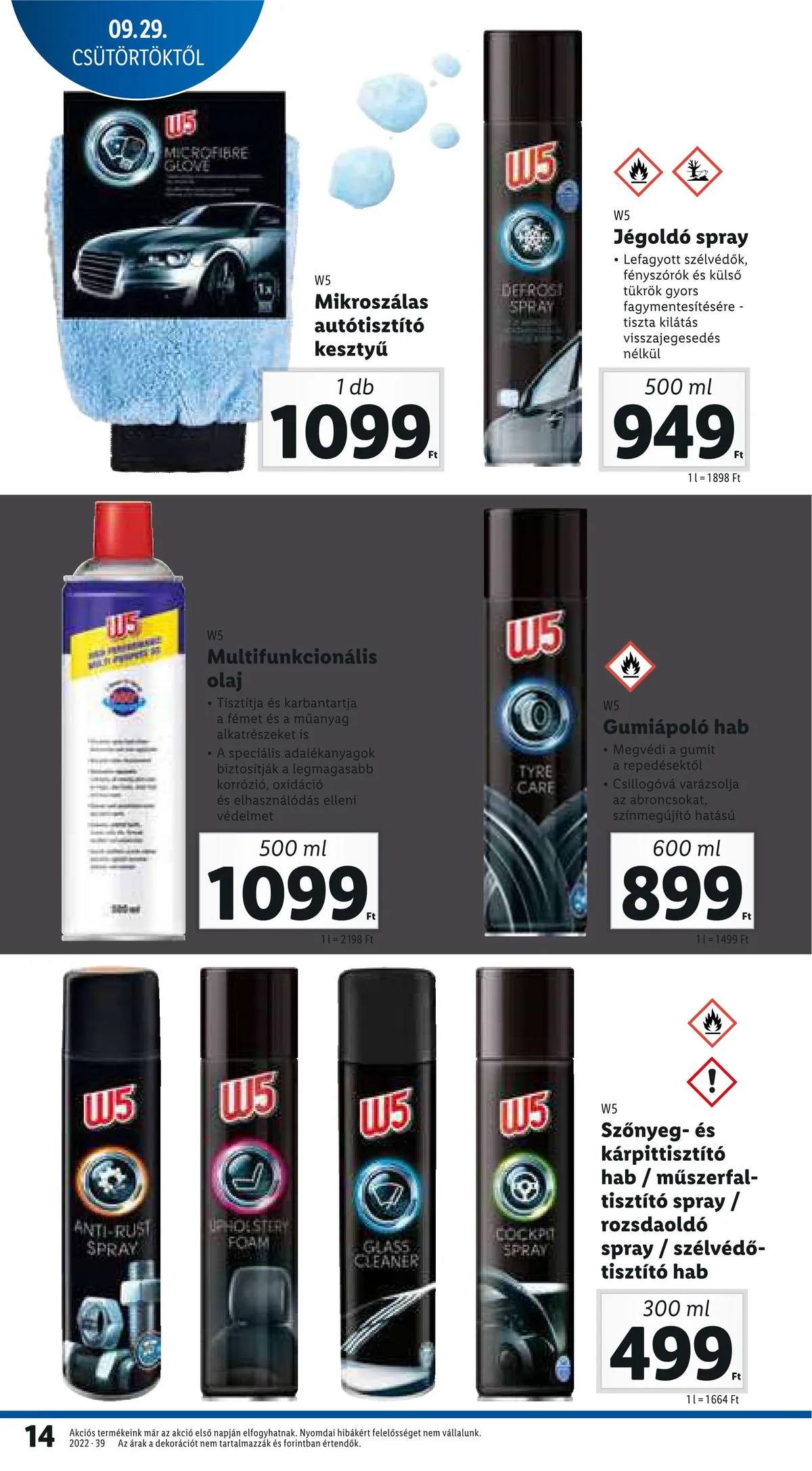 Lidl akciós újság 09.29–10.05 – 14. oldal