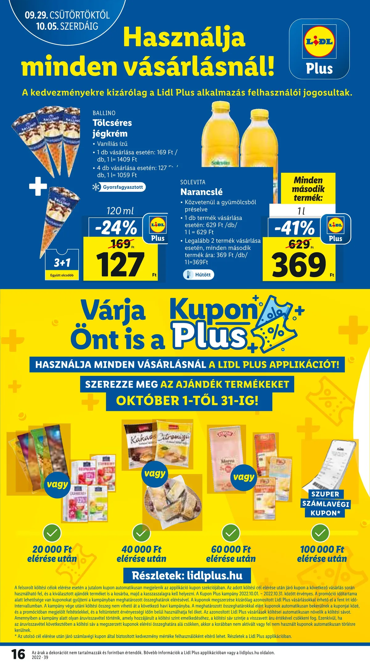 Lidl akciós újság 09.29–10.05 – 16. oldal