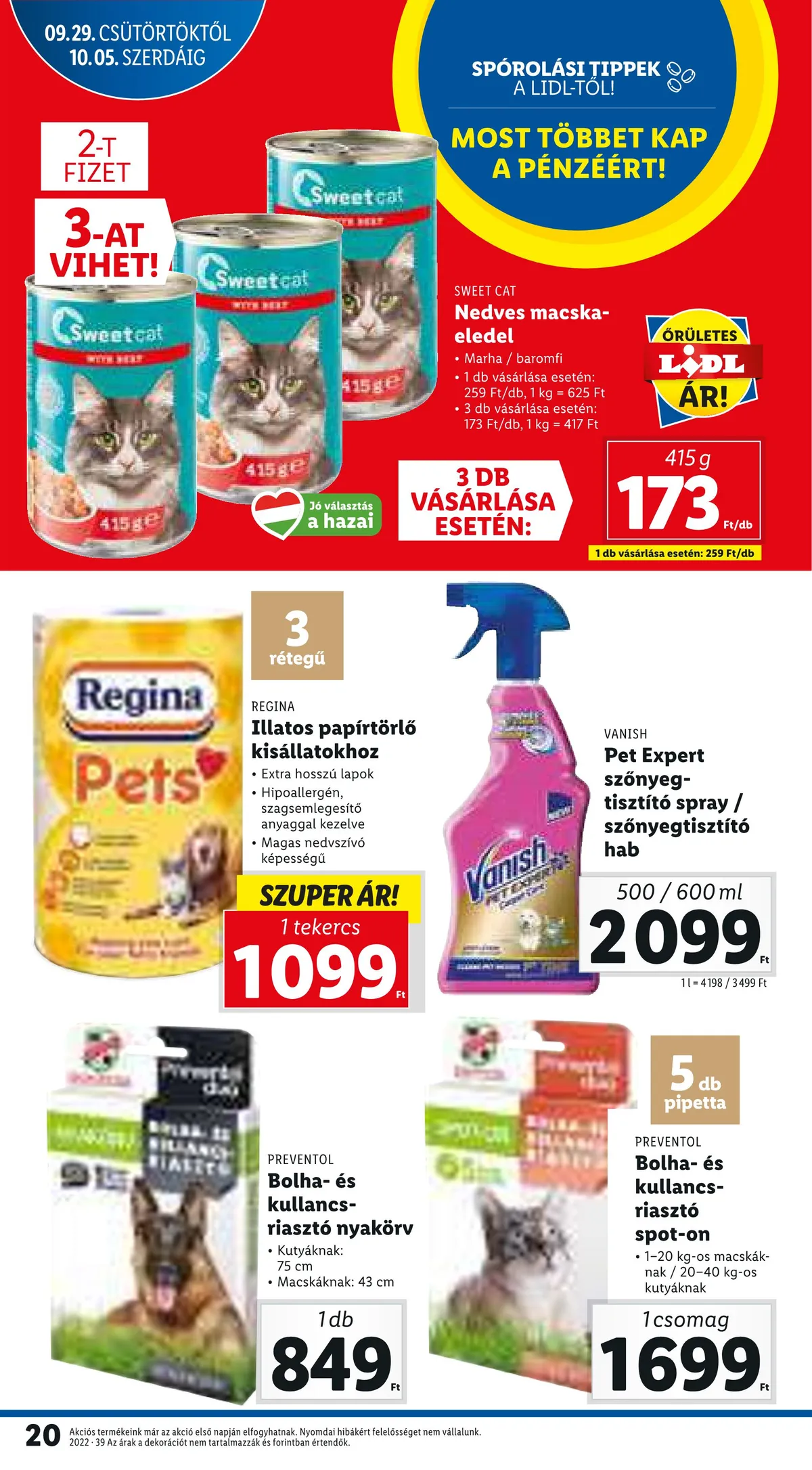 Lidl akciós újság 09.29–10.05 – 20. oldal