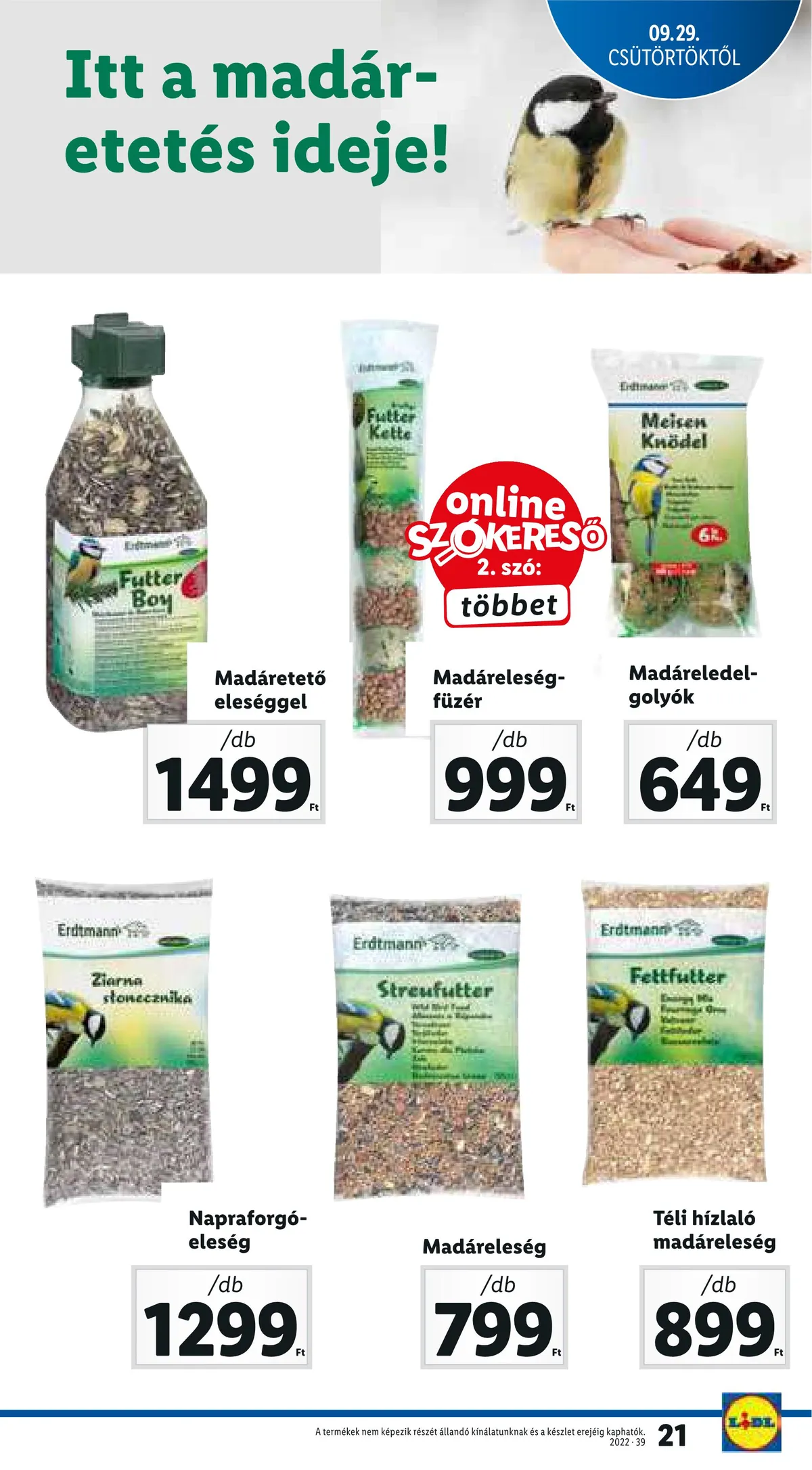 Lidl akciós újság 09.29–10.05 – 21. oldal