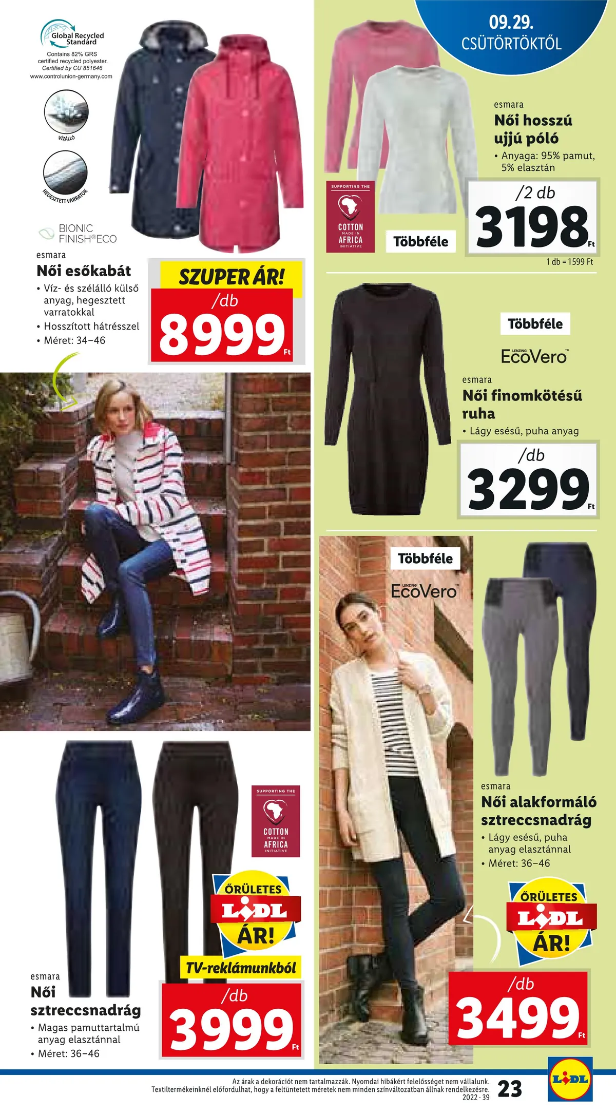 Lidl akciós újság 09.29–10.05 – 23. oldal