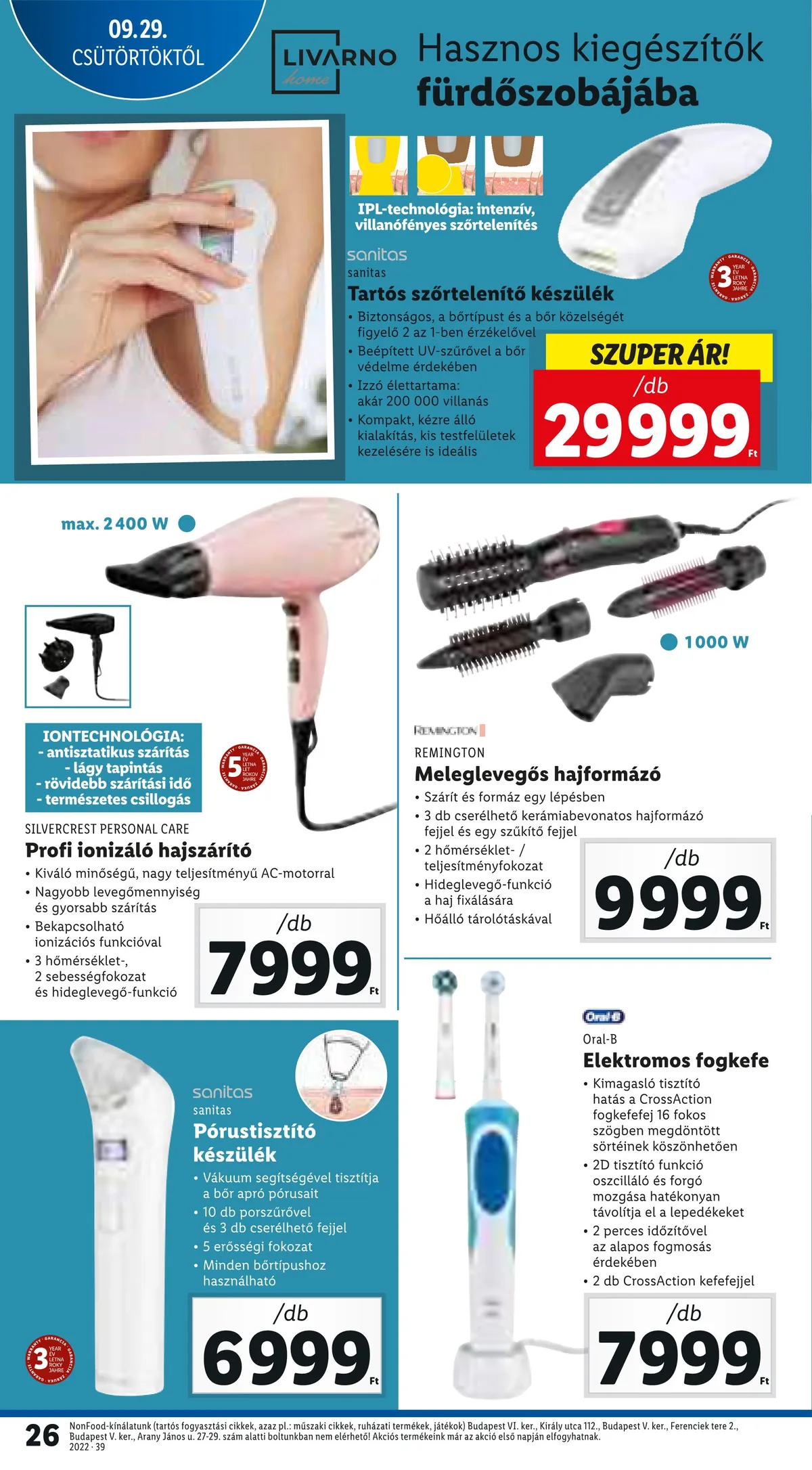 Lidl akciós újság 09.29–10.05 – 26. oldal