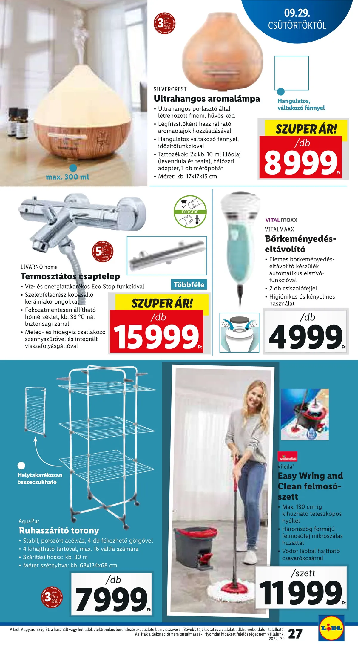 Lidl akciós újság 09.29–10.05 – 27. oldal