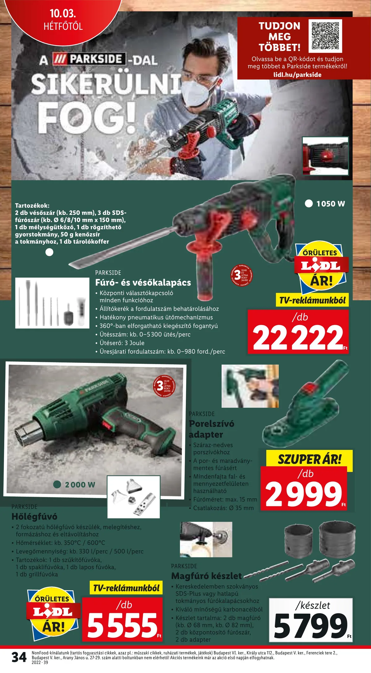 Lidl akciós újság 09.29–10.05 – 34. oldal