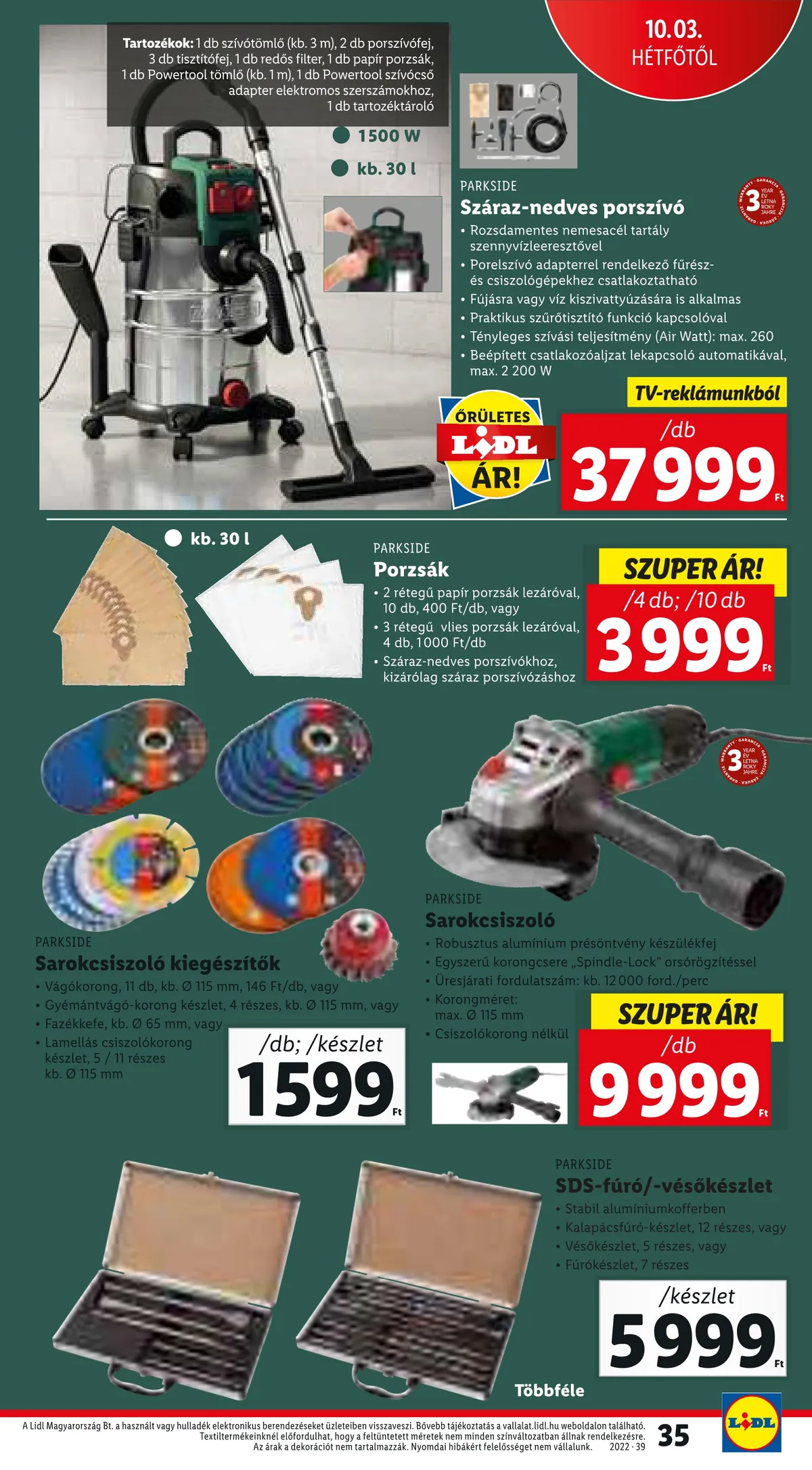 Lidl akciós újság 09.29–10.05 – 35. oldal