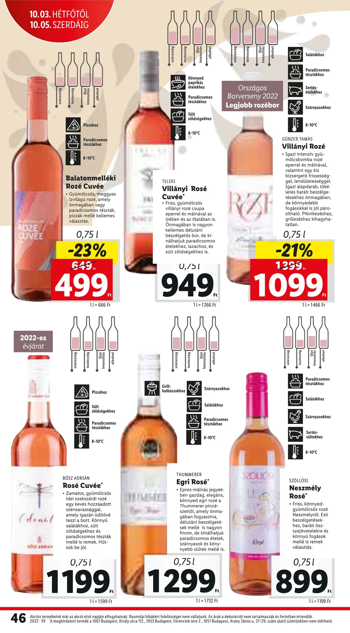 Lidl akciós újság 09.29–10.05 – 46. oldal