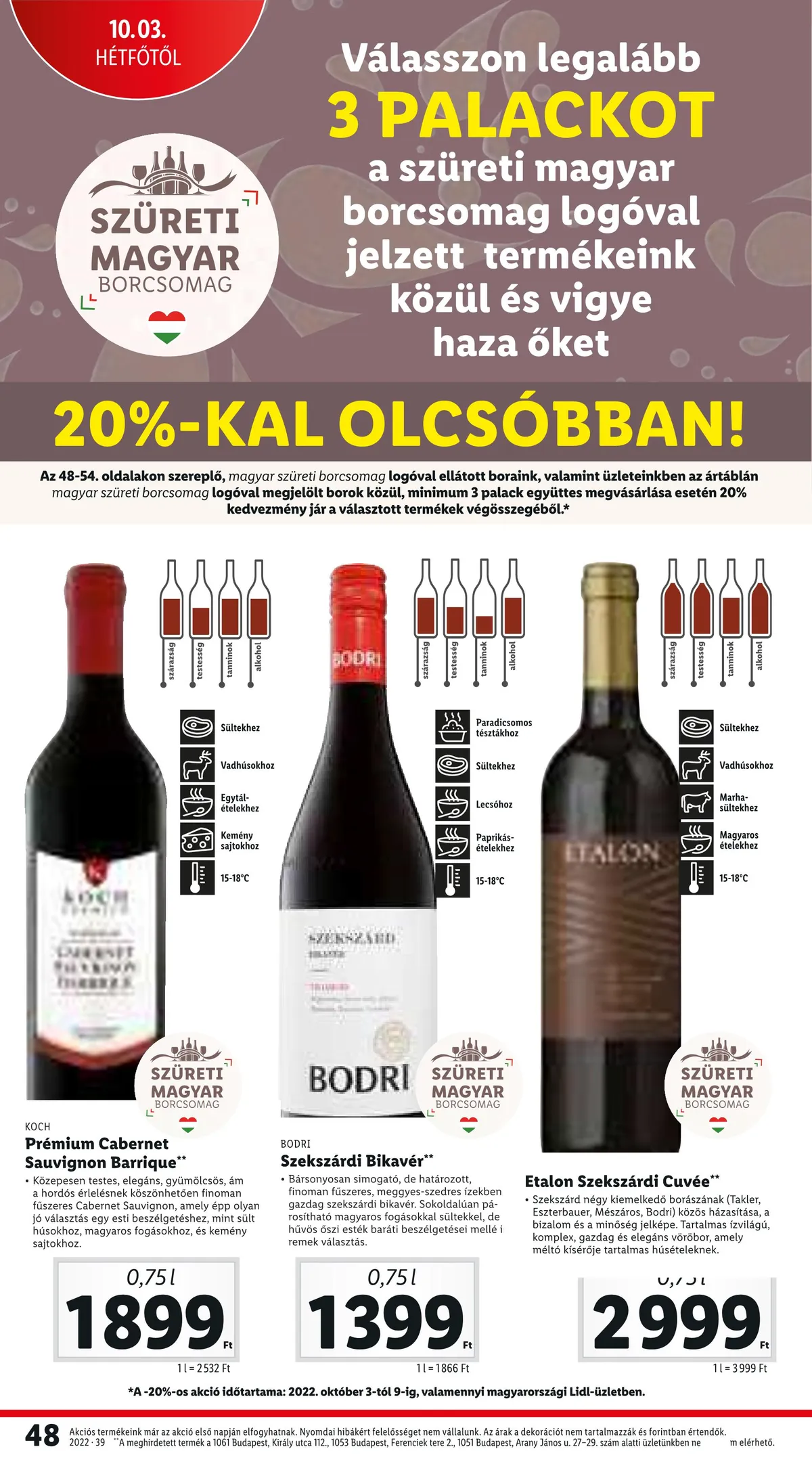 Lidl akciós újság 09.29–10.05 – 48. oldal