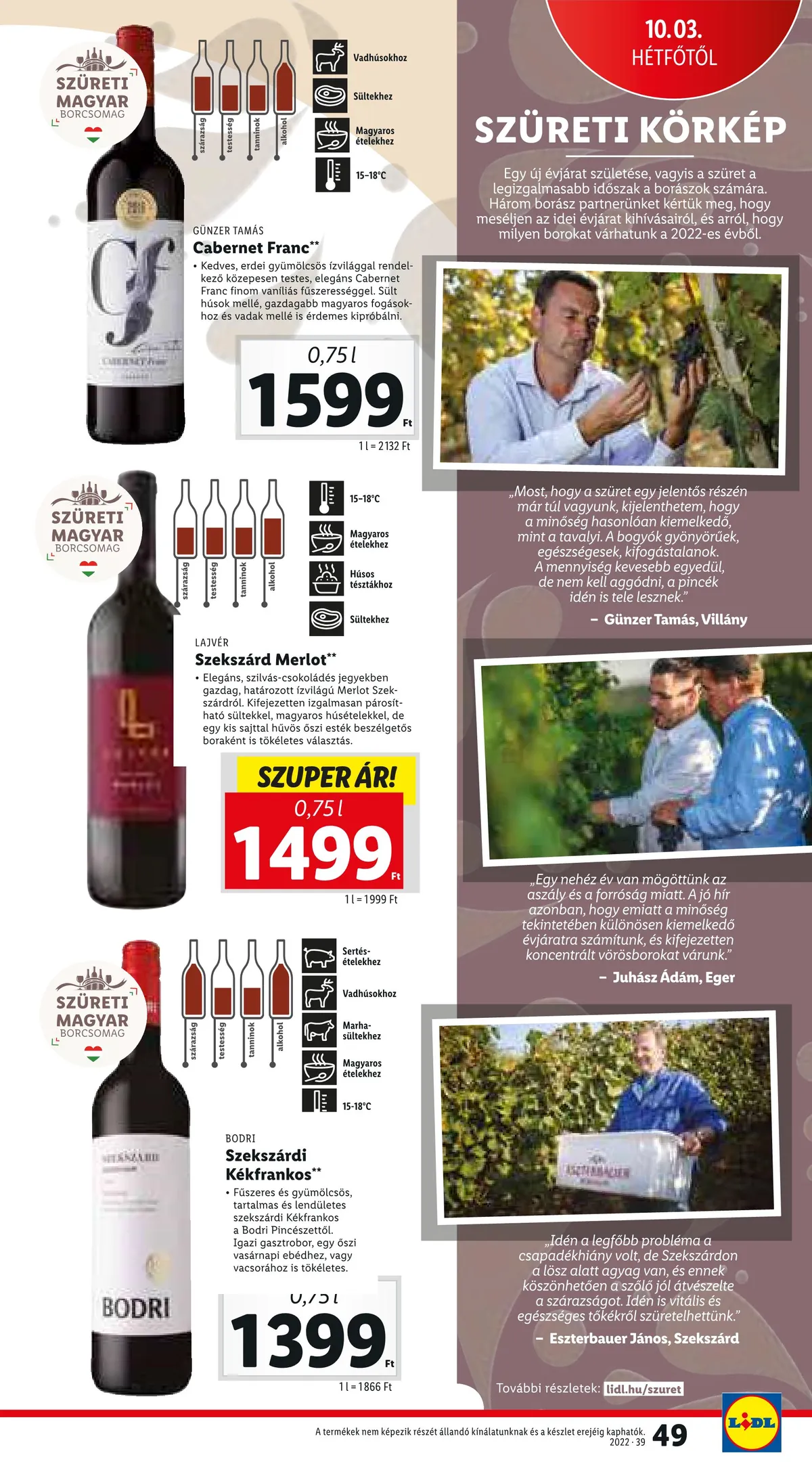 Lidl akciós újság 09.29–10.05 – 49. oldal