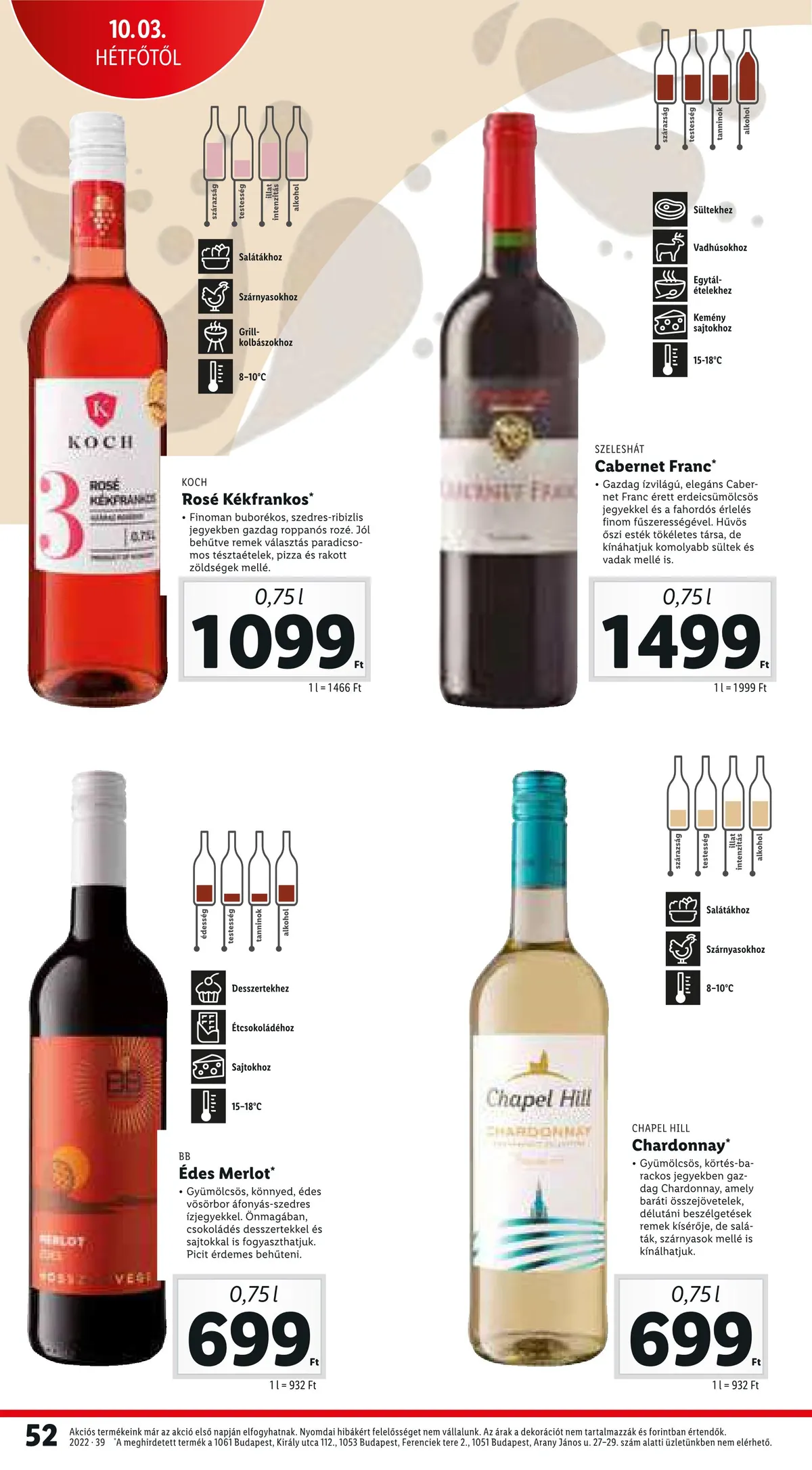 Lidl akciós újság 09.29–10.05 – 52. oldal